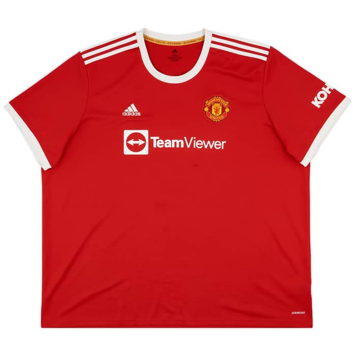 2021-22 Manchester United Home Shirt Rashford #10 - 7/10 - (4XL)