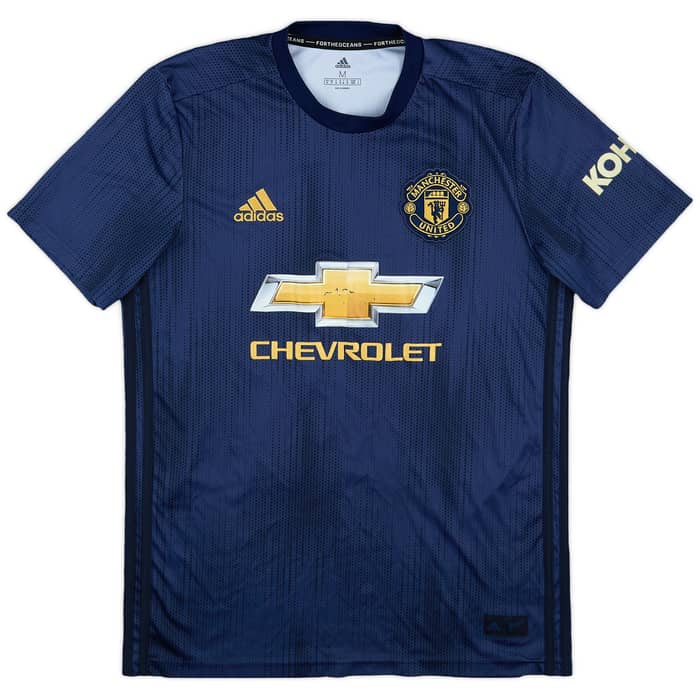 2018-19 Manchester United Third Shirt Young #18 - 6/10 - (M)