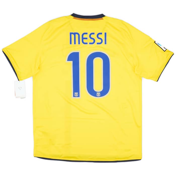 2008-10 Barcelona Away Shirt Messi #10 (L)