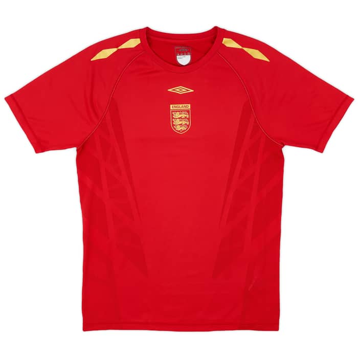 2008-10 England Umbro Training Shirt - 8/10 - (XL)