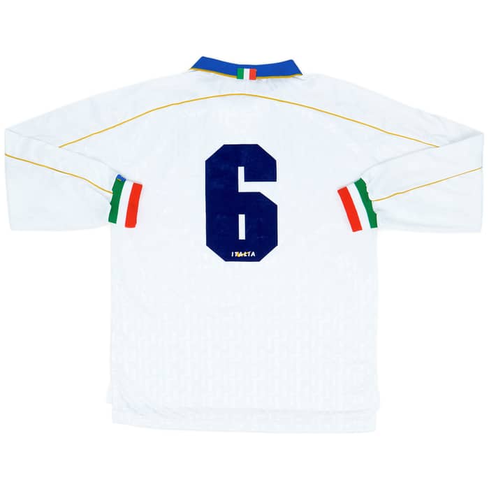1994-96 Italy Match Issue Away L/S Shirt #6