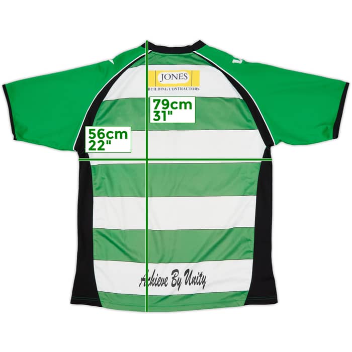 2010-11 Yeovil Home Shirt - 6/10 - (XL)