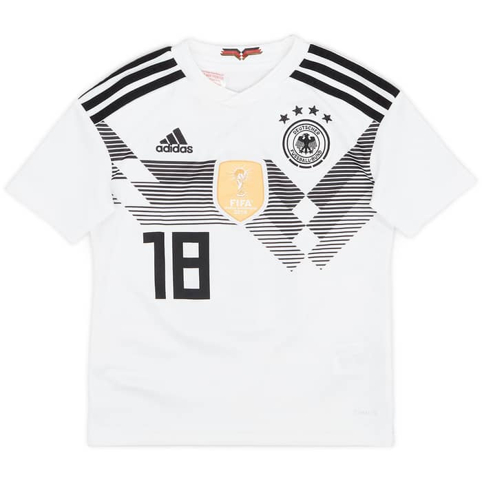 2018-19 Germany Home Shirt Kimmich #18 - 9/10 - (6-7 Years)