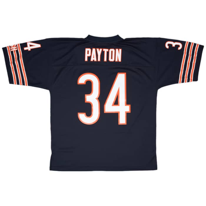 1985 Chicago Bears Payton #34 Mitchell & Ness Home Jersey - 9/10 - (XL)