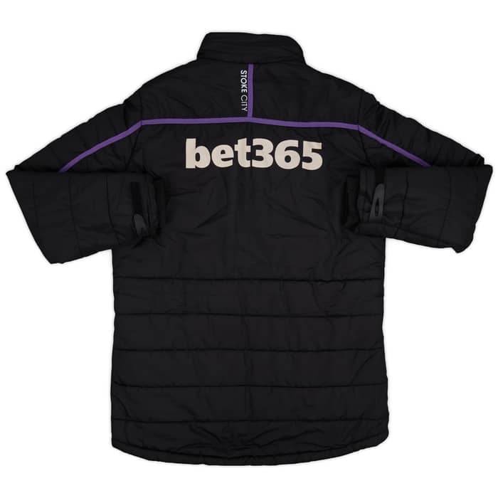 2019-20 Stoke Macron Padded Bench Coat - 6/10 - (S)