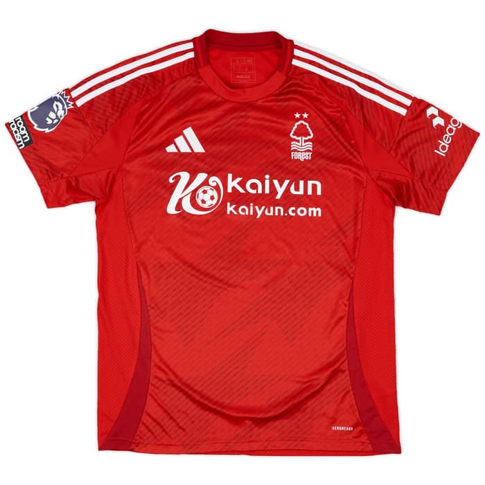 2024-25 Nottingham Forest Match Issue Home Shirt Murillo #5