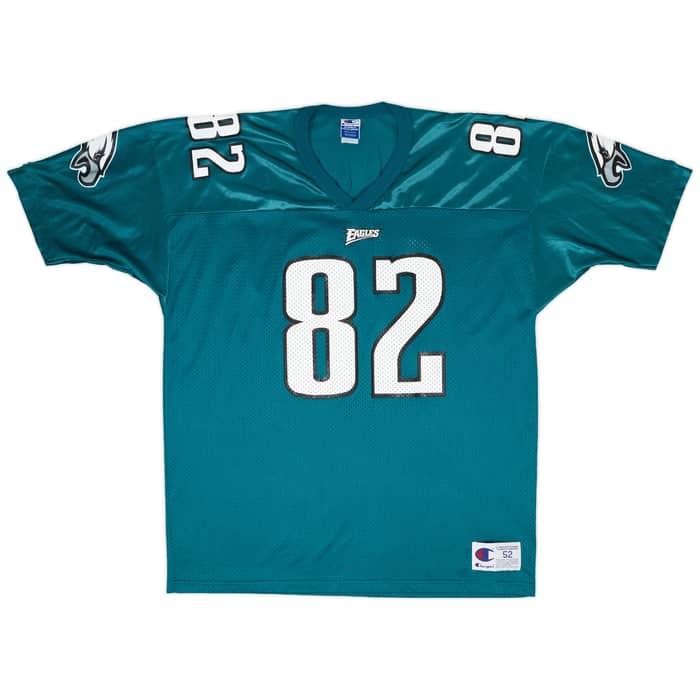 1996-97 Philadelphia Eagles C. Jones #82 Champion Home Jersey - 8/10 - (XXL)