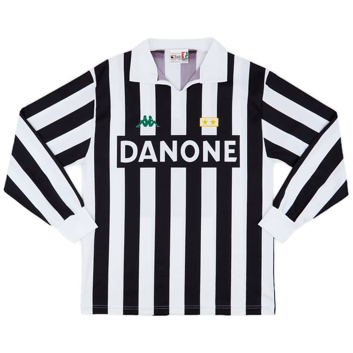 1992-94 Juventus Basic Home L/S Shirt #10 - 6/10 - (L)