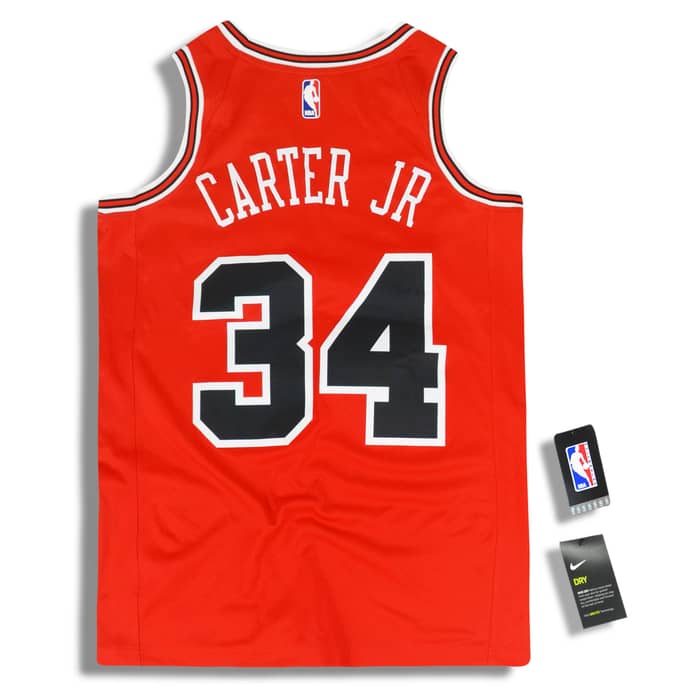 2018-19 Chicago Bulls Carter Jr. #34 Nike Swingman Jersey (Away) S - W/Tags