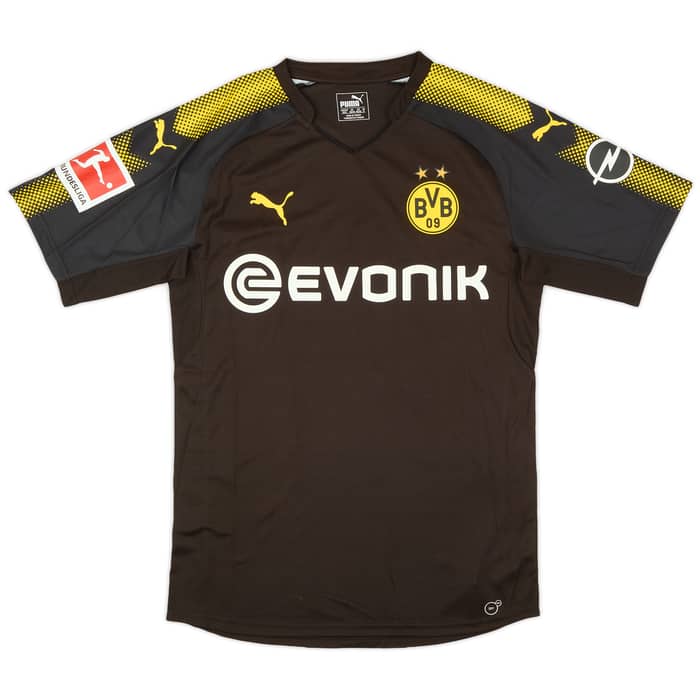 2017-18 Borussia Dortmund Away Authentic Shirt Toljan #15 - 9/10 - (M)