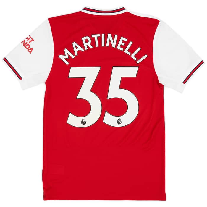 2019-20 Arsenal Home Shirt Martinelli #35 (S)