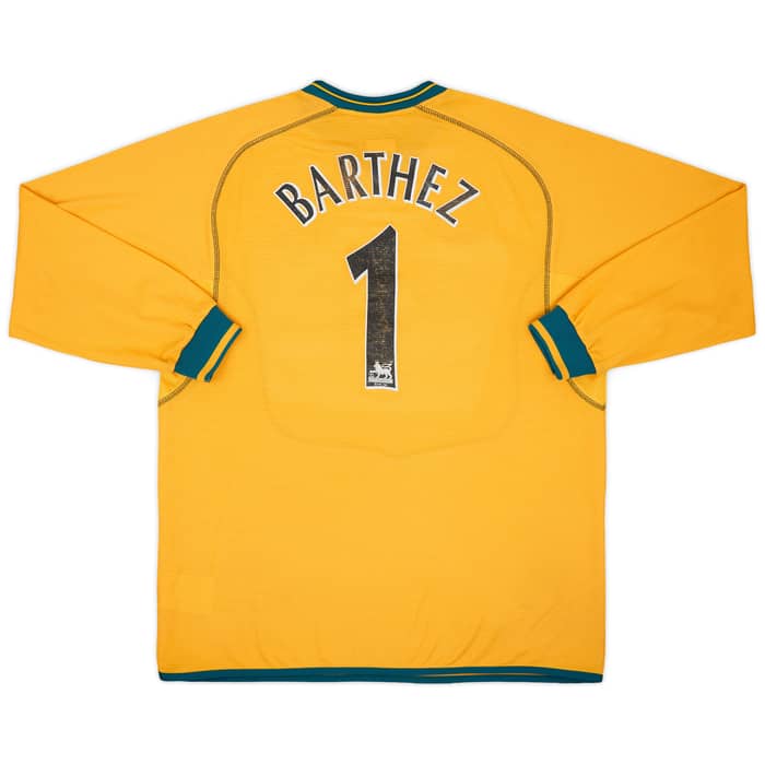 2000-02 Manchester United GK Shirt Barthez #1 - 7/10 - (L)