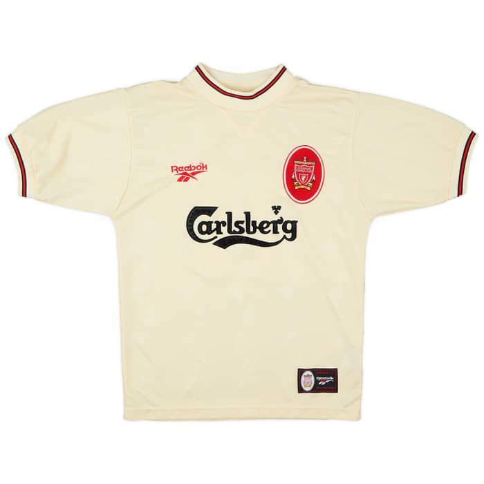 1996-97 Liverpool Away Shirt Owen #10 - 7/10 - (S)