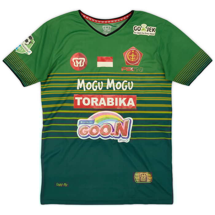 2017 PS TNI Home Shirt Ganjar Mukti #22 - 8/10 - (S)