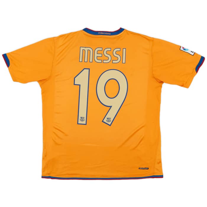 2006-08 Barcelona Away Shirt Messi #19 - 7/10 - (L)