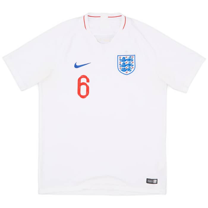 2018-19 England Home Shirt Maguire #6 - 8/10 - (L)