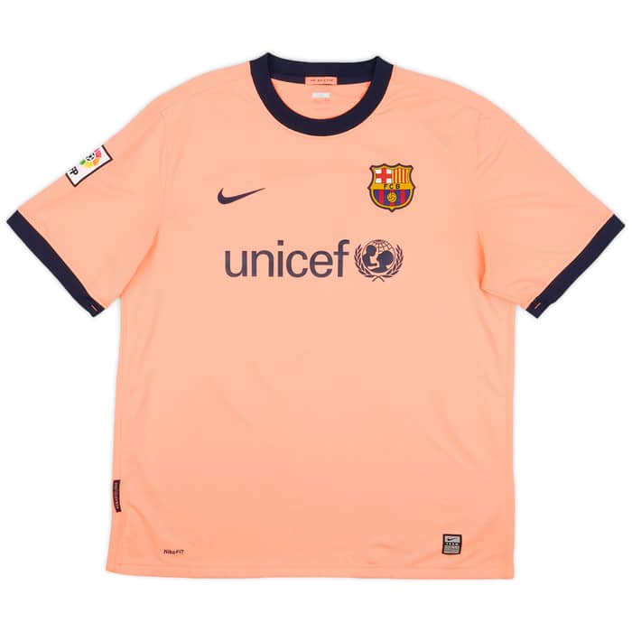 2009-10 Barcelona Away Shirt Messi #10 - 7/10 - (XL)