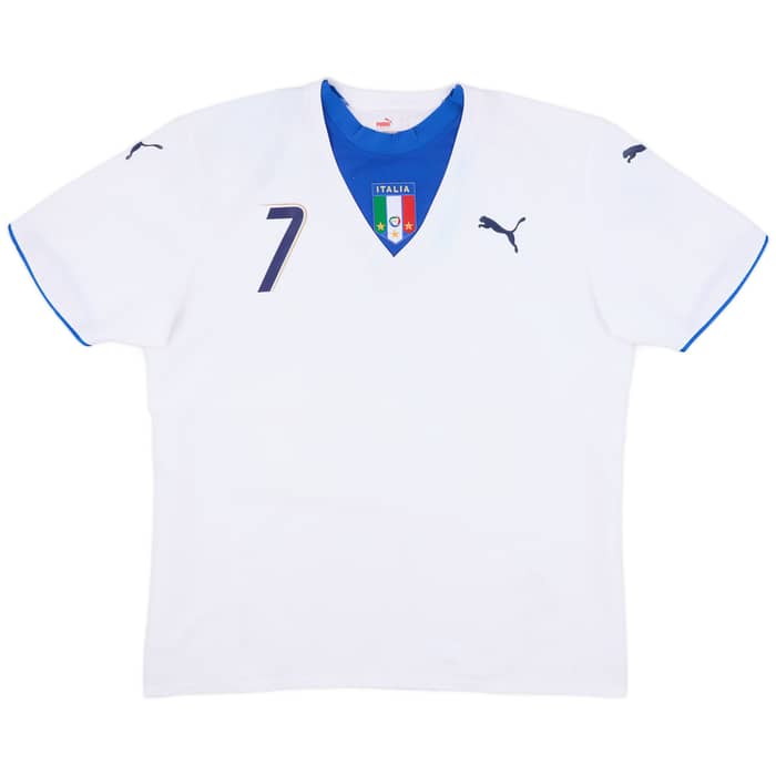 2006 Italy Away Shirt Del Piero #7 - 8/10 - (XL)