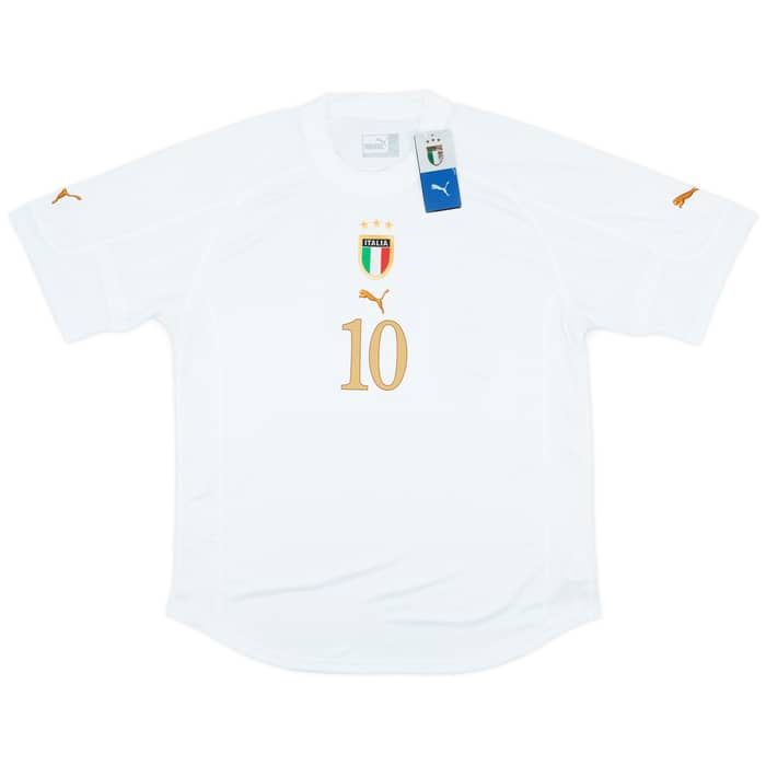 2004-06 Italy Away Shirt Totti #10 (XXL)