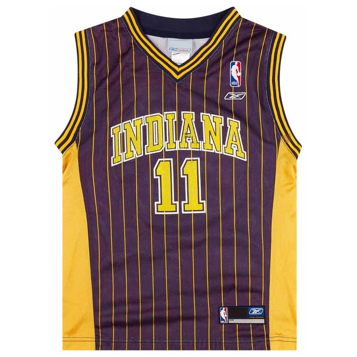 2002-05 Indiana Pacers Tinsley #11 Reebok Jersey (Away) Y