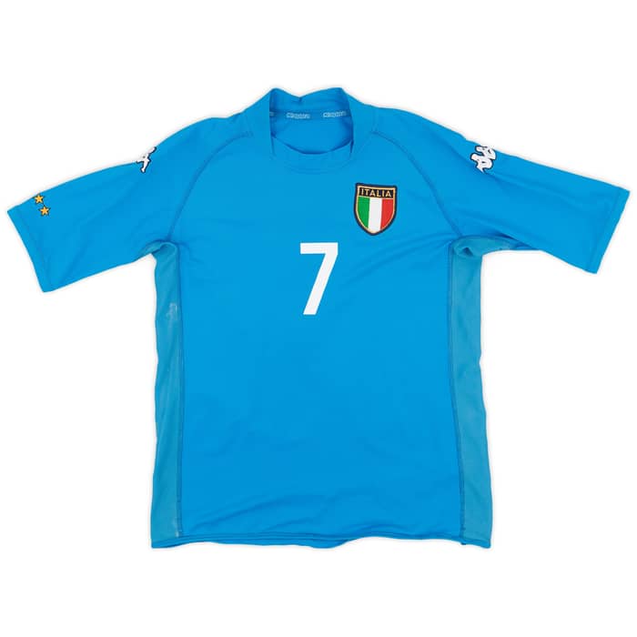 2002 Italy Home Shirt Del Piero #7 - 6/10 - (M)