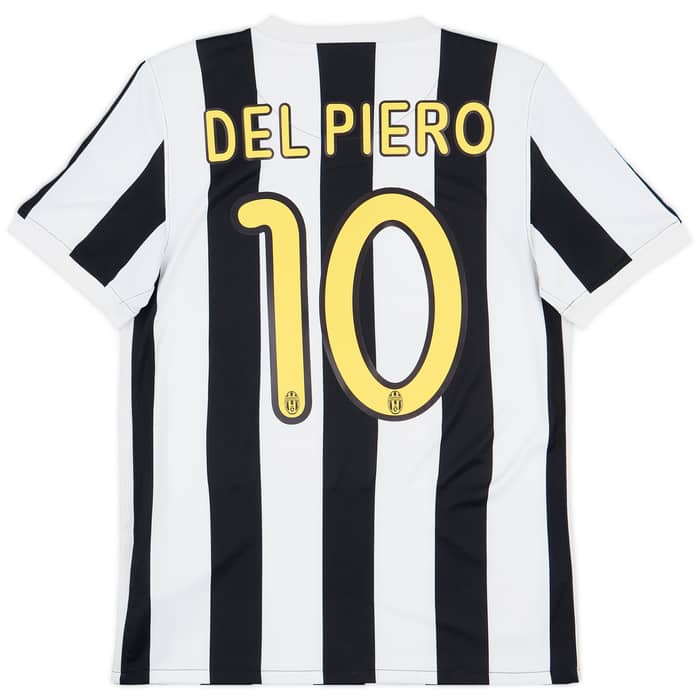 2009-10 Juventus Home Shirt Del Piero #10 - 6/10 - (S)