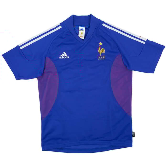 2002-04 France Home Shirt Zidane #10 - 7/10 - (S)