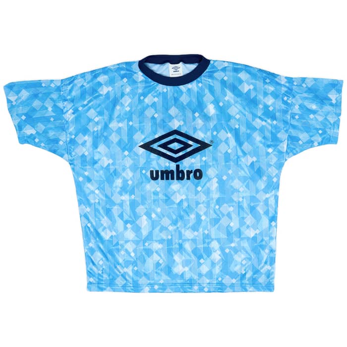 1990-92 England Player Issue Umbro Training Shirt (Hodge)