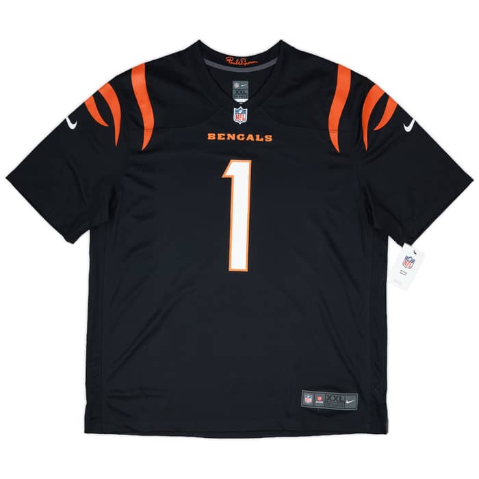 2021-24 Cincinnati Bengals Chase #1 Nike Game Home Jersey (XXL)