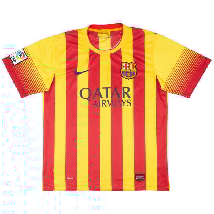 2013-15 Barcelona Away Shirt Messi #10 - 7/10 - (M)