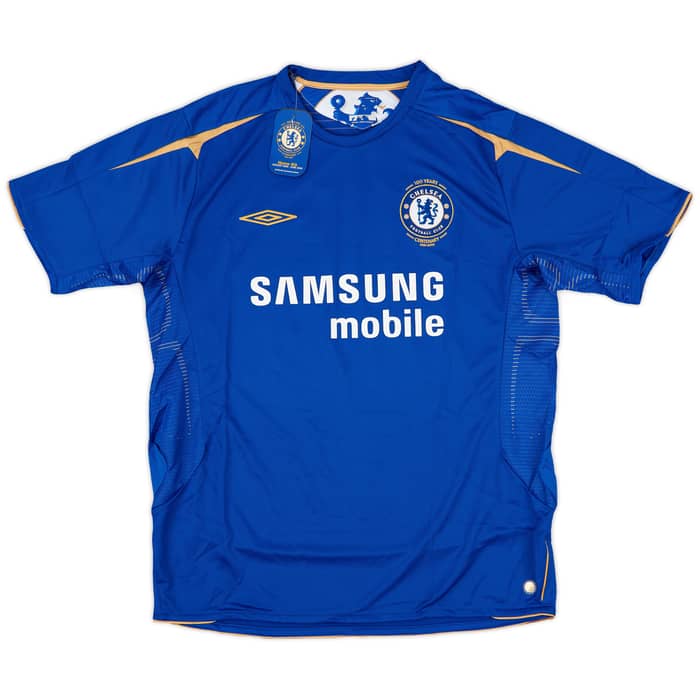 2005-06 Chelsea Centenary Home Shirt Drogba #15 (XL)