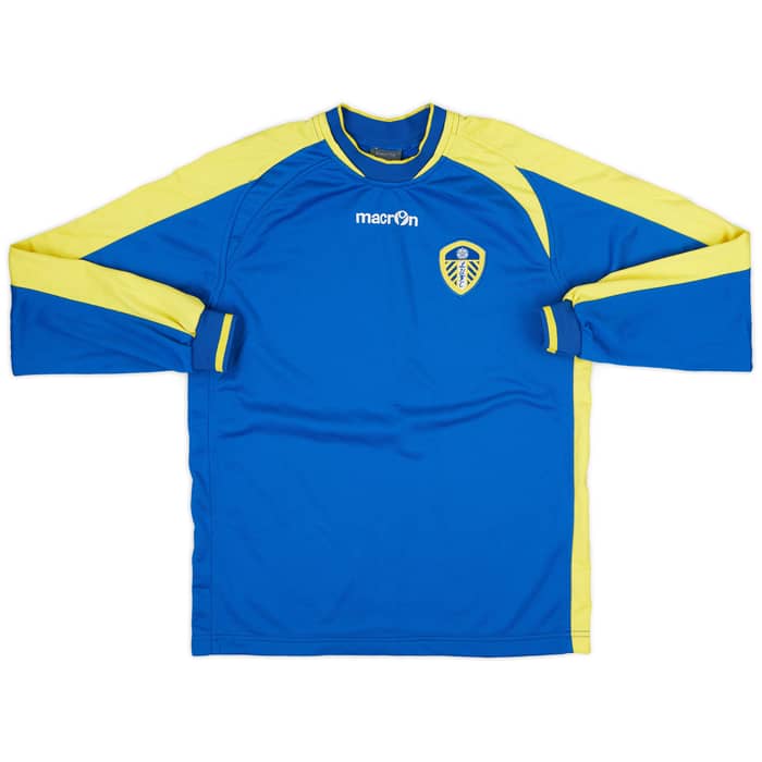 2009-10 Leeds United Macron Training Top - 8/10 - (L.Boys)