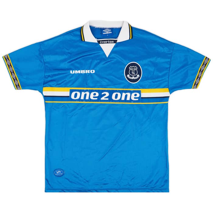1997-99 Everton Home Shirt Bilic #28 - 8/10 - (XL)