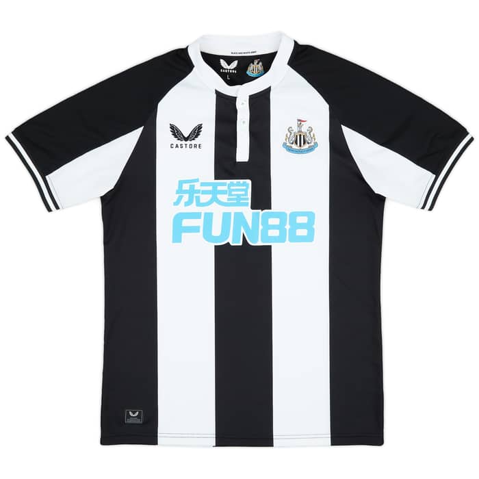 2021-22 Newcastle Home Shirt - 9/10 - (L)