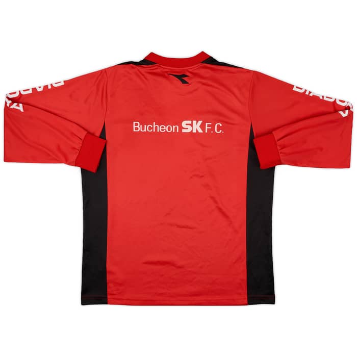 2004 Bucheon SK Player Issue Training L/S Shirt #6 - 7/10 - (L)