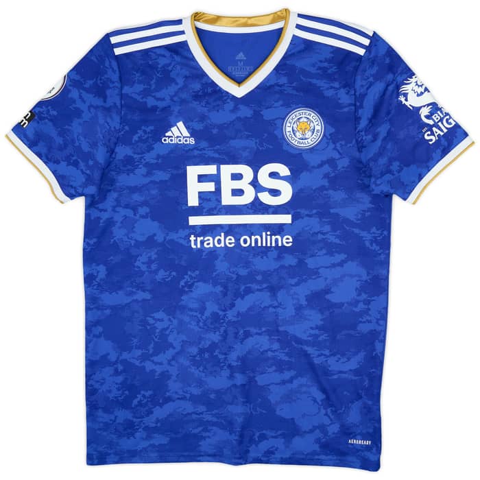 2021-22 Leicester Match Issue Home Shirt Daley-Campbell #38