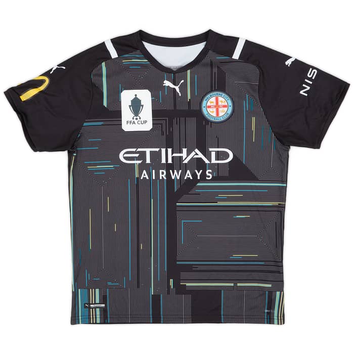 2021-22 Melbourne City Match Issue FFA Cup GK Shirt Taleb #42