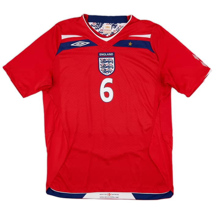 2008-10 England Away Shirt Terry #6 - 7/10 - (L)