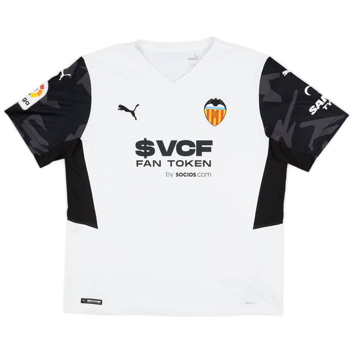 2021-22 Valencia Home Shirt Musah #4 - 9/10 - (XL)