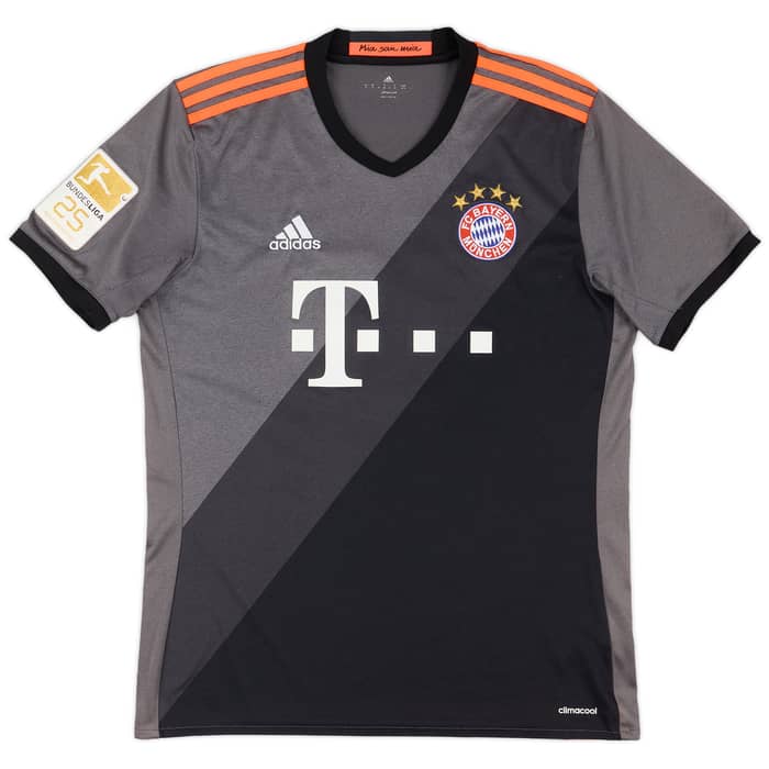 2016-17 Bayern Munich Away Shirt Hummels #5 - 9/10 - (M)