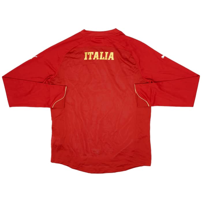 2010-11 Italy Puma Training L/S Shirt - 8/10 - (M)