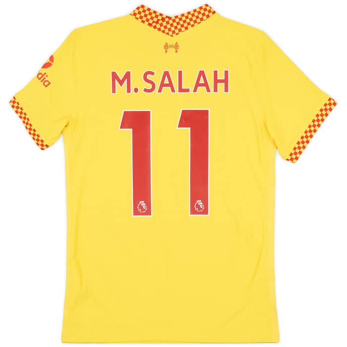 2021-22 Liverpool Authentic Third Shirt M.Salah #11 (S)
