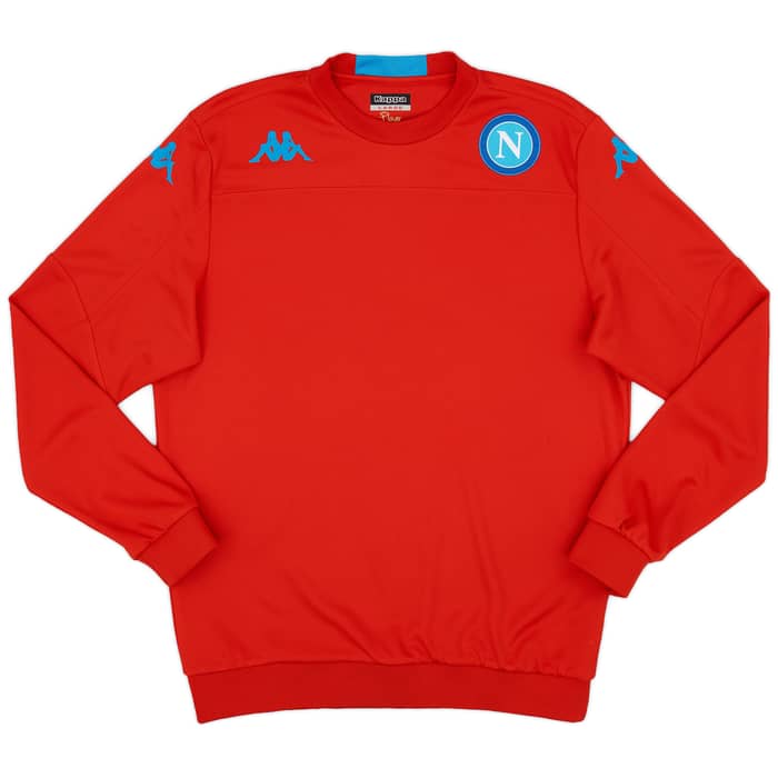 2016-17 Napoli Kappa Training Sweat Top - 5/10