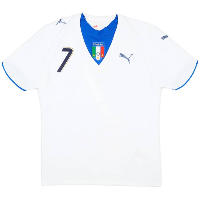 2006 Italy Away Shirt Del Piero #7 - 5/10 - (M)