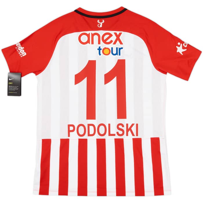 2019-20 Antalyaspor Home Shirt Podolski #11 (L)