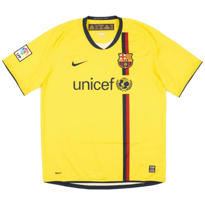 2008-10 Barcelona Away Shirt Messi #10 (L)