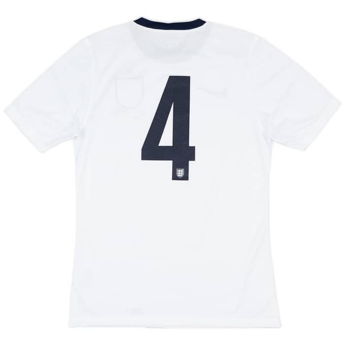 2013 England Match Issue Home Shirt #4