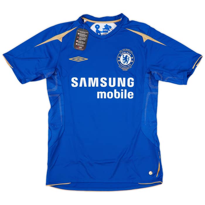 2005-06 Chelsea Centenary Home Shirt Makelele #4 (S)