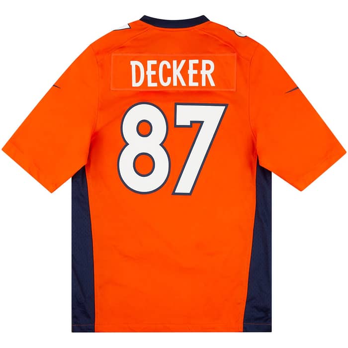 2014 Denver Broncos Decker #87 Nike Game Jersey (Home) S