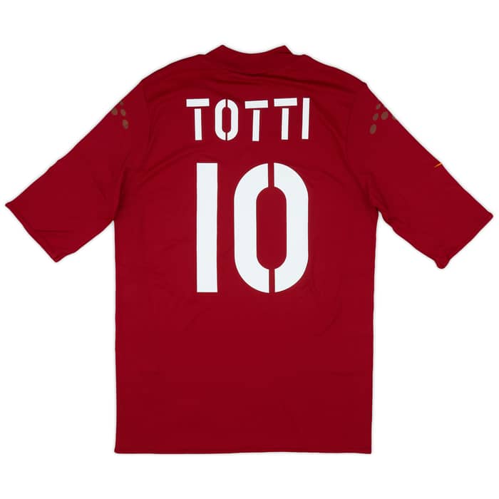 2003-04 Roma Home Shirt Totti #10 (XL)